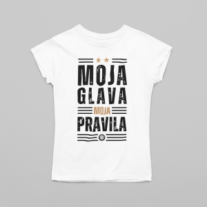 Majica s kratkim rukavima - Moja glava, moja pravila